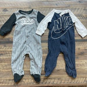 Nike footie bundle. Size 9 months.